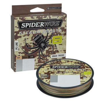 SPIDERWIRE STEALTH SMOOTH 8 CAMO 150M