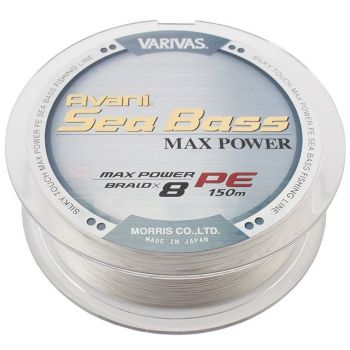 VARIVAS AVANI SEA BASS PE X8 MAX POWER GREY