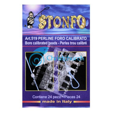 Stonfo 519 Calibrated Bore Beads