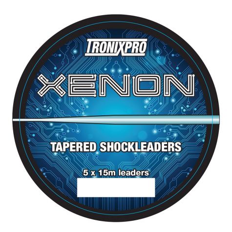 TRONIXPRO XENON TAPERED LEADERS 5 x 15m